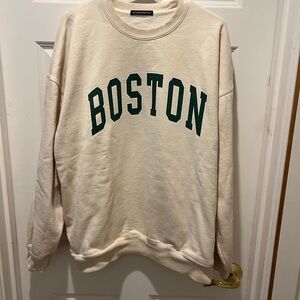 Brandy Melville Oversized Boston Sweatshirt